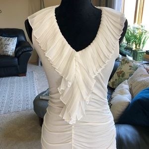 CAbi Top Cream Style 338  Indulge Size XS